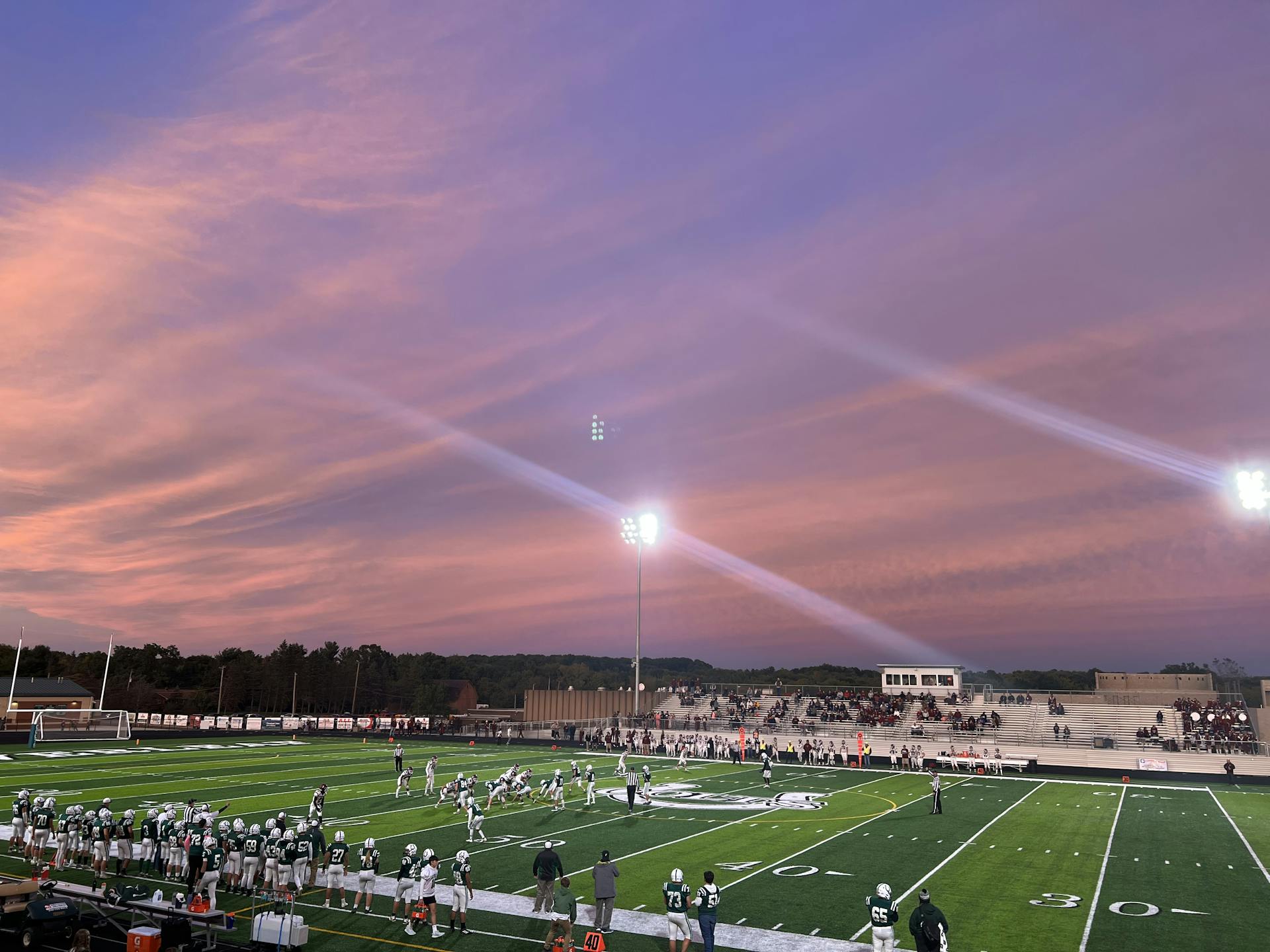 High School USA - american football field