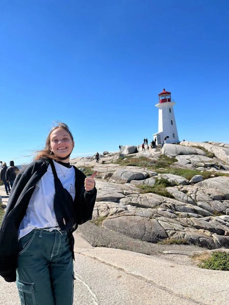 High School Canada - Nova Scotia lighthouse