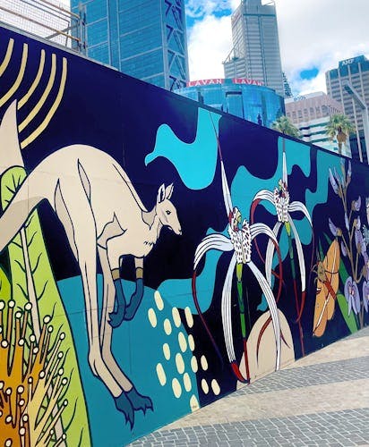 Australia - Perth mural art