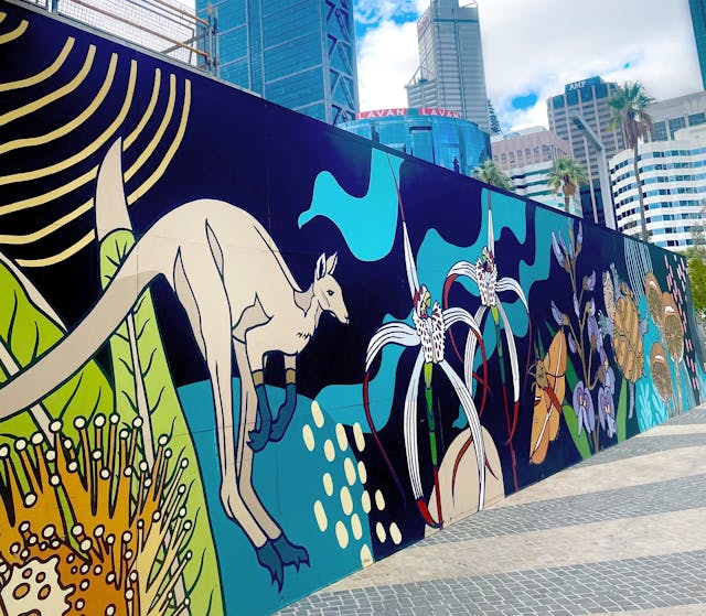 Australia - Perth mural art