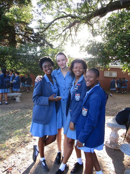 High School South Africa - students