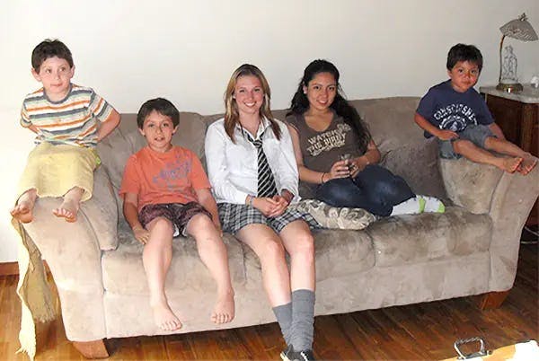 High School Chile - host family