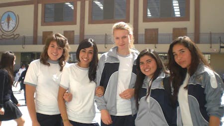 high school students in Chile