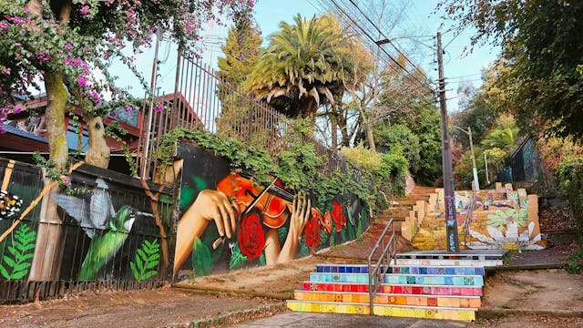 Street art in Chile