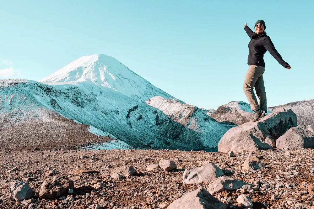 hiking in New Zealand