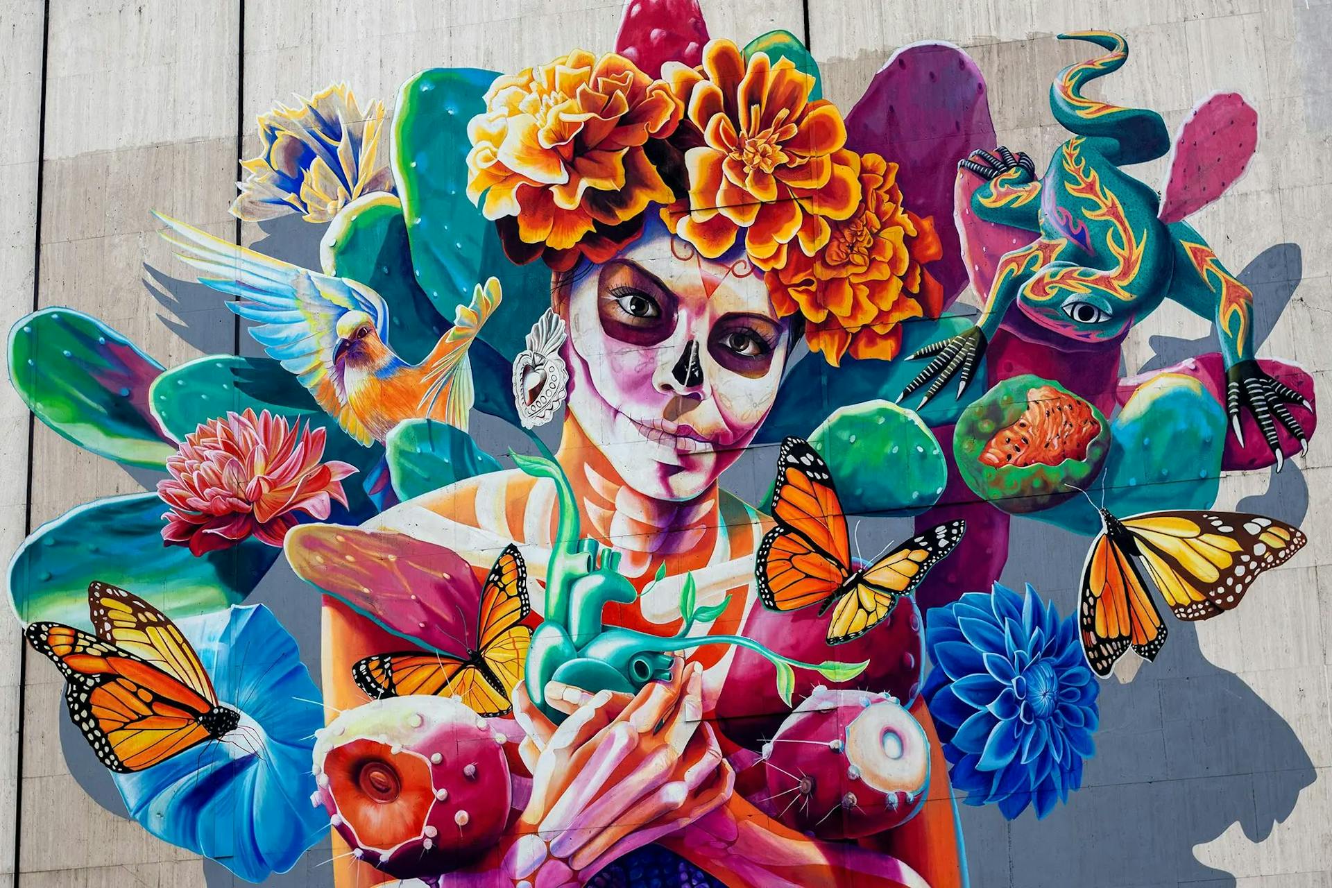 mural art in Mexico