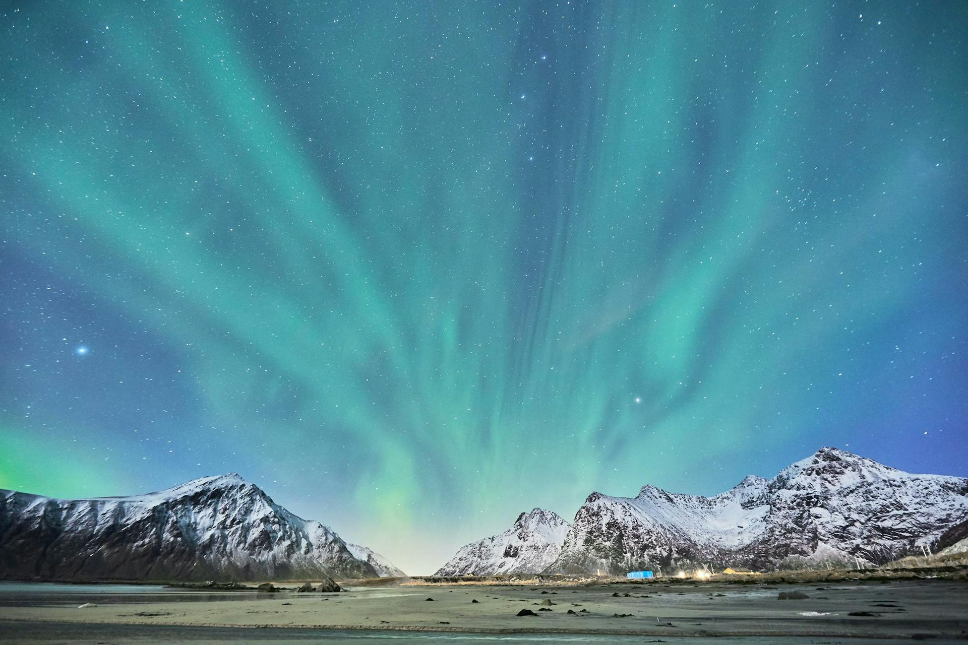 aurora borealis in Norway