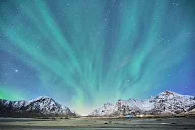 aurora borealis in Norway