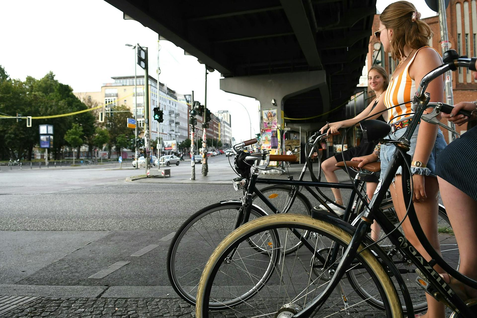 cycling in Kreuzberg